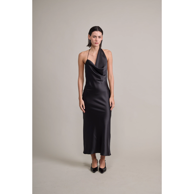 Vestido satén - ne